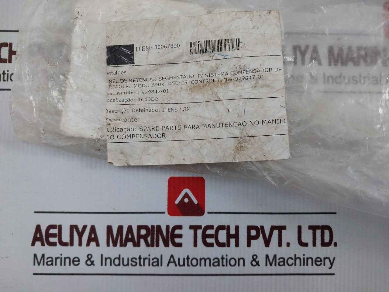 Fmc 979847-01 Segmented Retaining Ring For Pitch Compensador System 600K Dsc-25 - Image 22