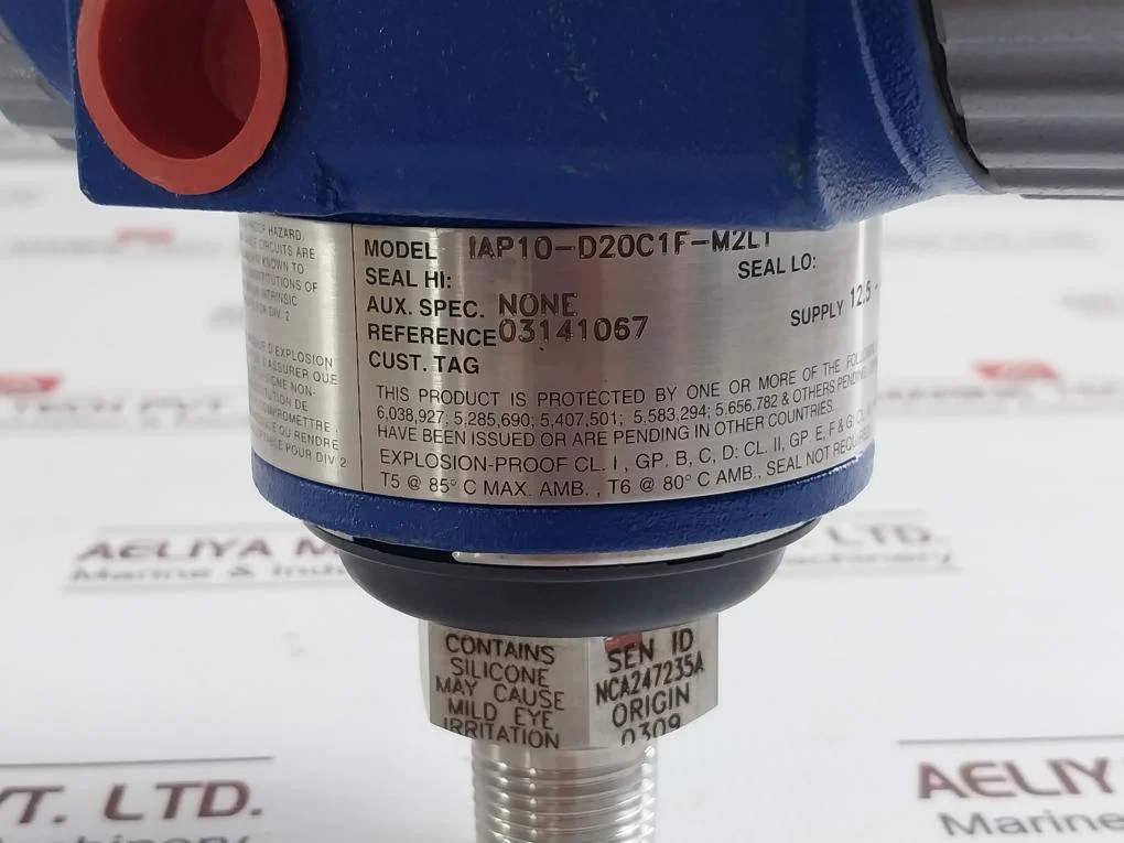 Foxboro Iap10-d20C1F-m2L1 Pressure Transmitter 12.5-42.0Vdc Nca247235A 0.21 Mpa - Image 10