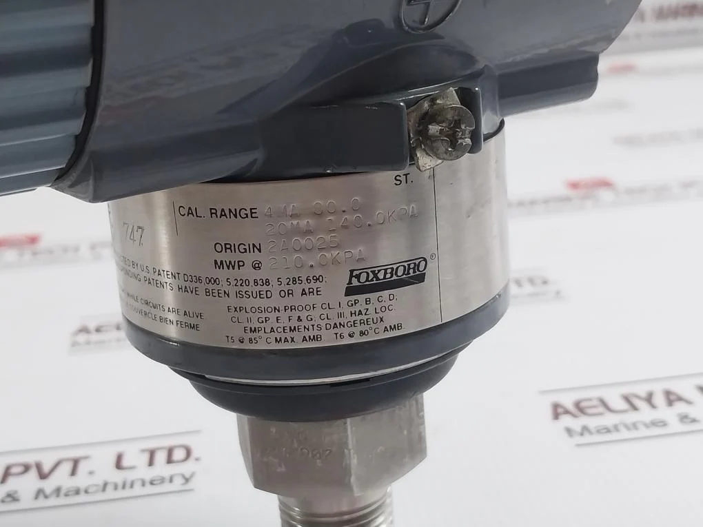 Foxboro Iap10-d20C1F-m2L1 Pressure Transmitter 12.5-42 Vdc 4Ma E C0994502 - Image 15