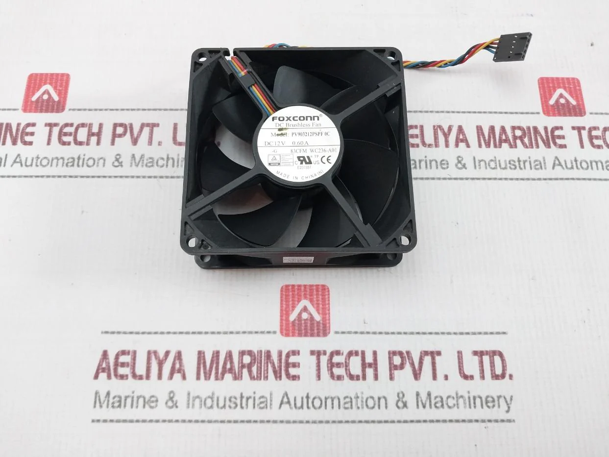 Foxconn Pv903212Pspf 0C Dc Brushless Fan 12V 0.60A - Image 5