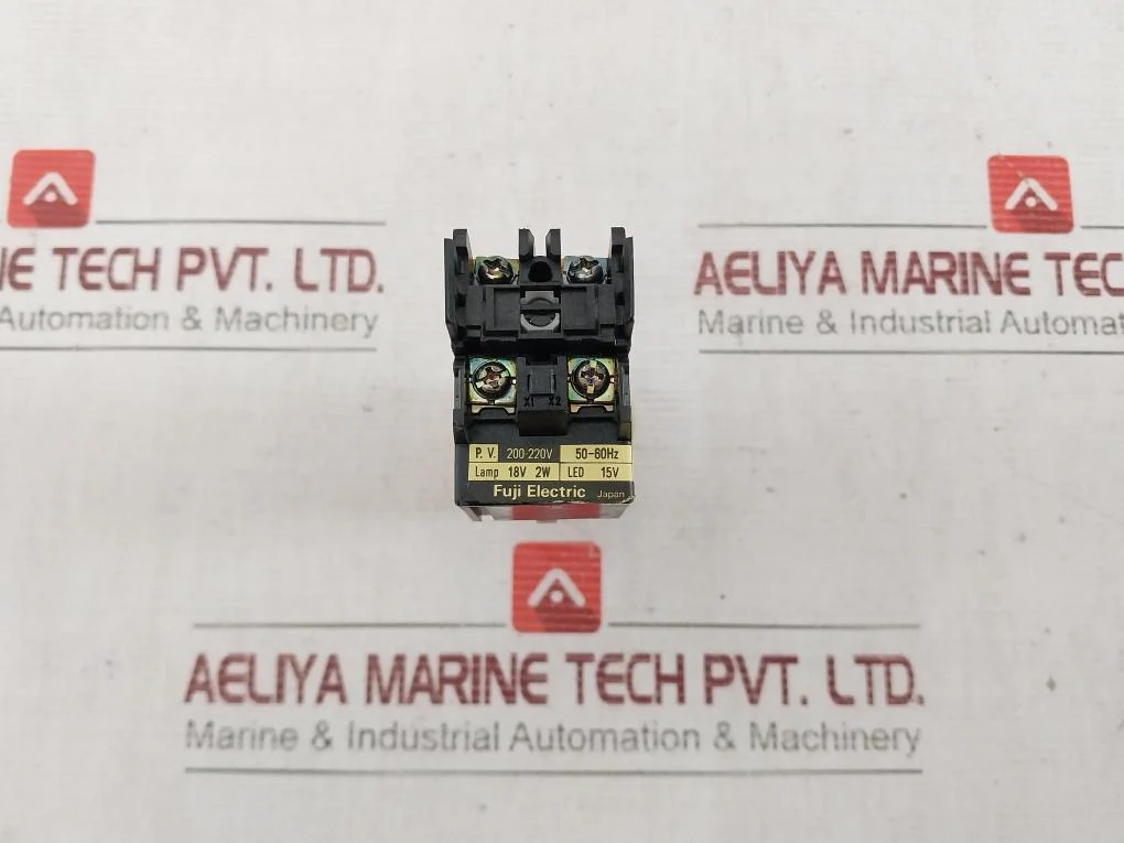 Fuji Electric Ah30-l2 Green Push Button Command Switch 200-220V 50-60Hz - Image 6