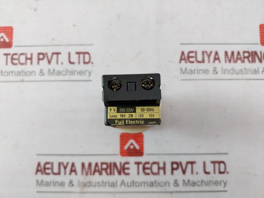 Fuji Electric Ah30-zm Pilot Light Ahx503-m 30V 2W 50V 200-220V 50-60Hz 18V - Image 3