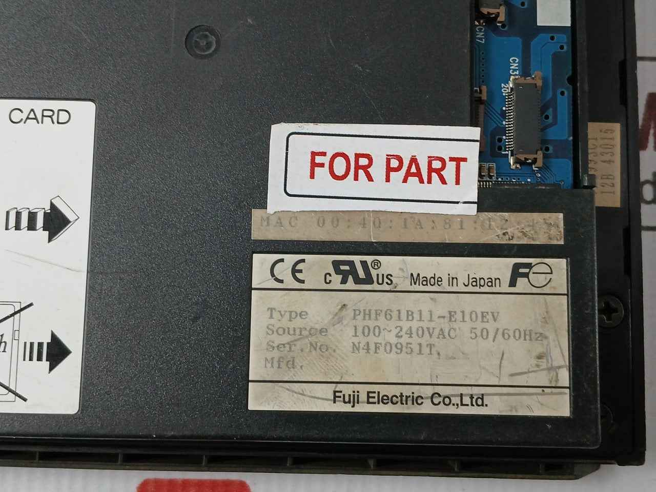 Fuji Electric Phf61B11-e10Ev Paperless Recorder 100-240Vac (Not Working) - Image 10