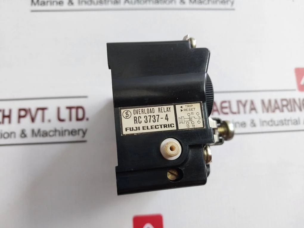 Fuji Electric Rc 3737-4 Overload Relay 0.5-1.0 Amd. Rc, 9019 R - Image 6