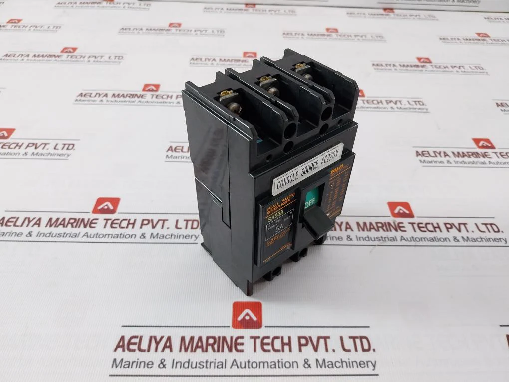 Fuji Electric Sa53B Auto Circuit Breaker 41-21637 Ac660V 50Af 3P Ac600V 5A 10Ka - Image 5