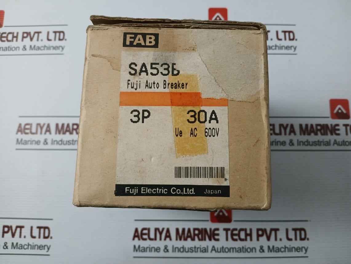 Fuji Electric Sa53B Molded Case Circuit Breaker 3-pole - Image 11
