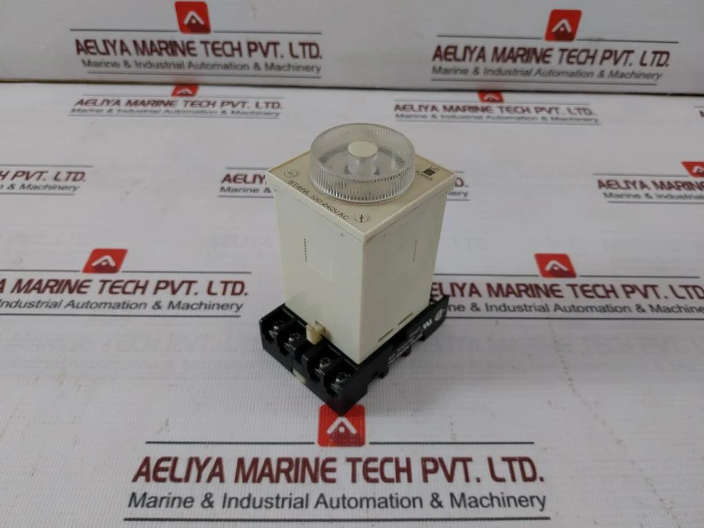 Fuji Electric St4Pa Multi Range Super Timer With Socket Tp48X 0-10 Min 5A - Image 3