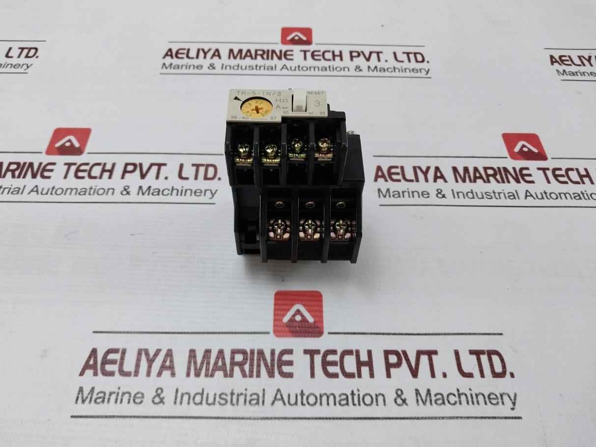 Fuji Electric Tr-5-1N/3 Thermal Overload Relay Tr20D Tr20Dw-m 600Vac - Image 2