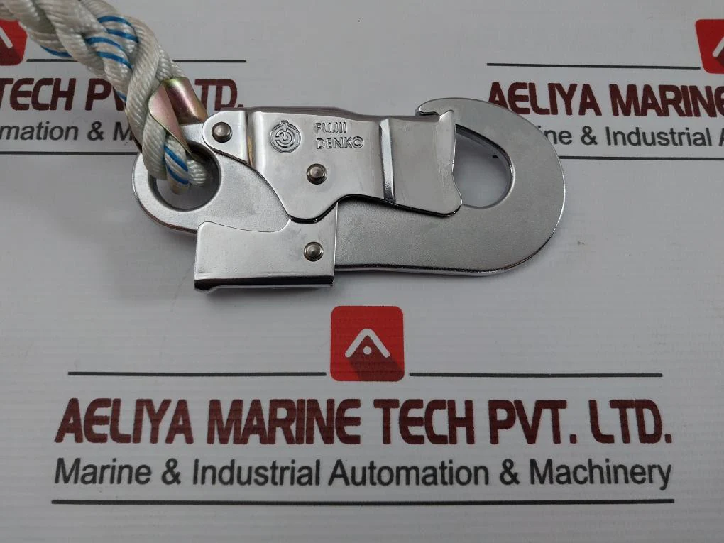 Fujii Denko Fs-109 Rope Grab With Lanyard Snap Hook - Image 6