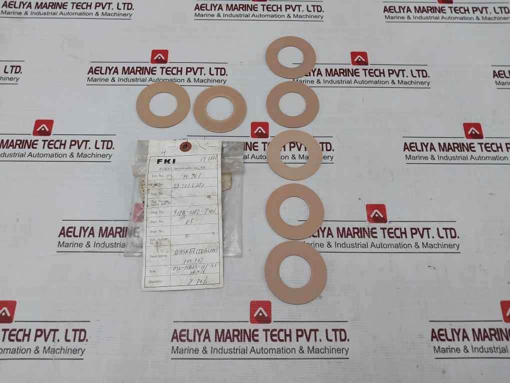 Fukui Seisakusho 34 Safety & Relief Valve M Gasket (Inlet Piece) Kit 90S1483 - Image 7