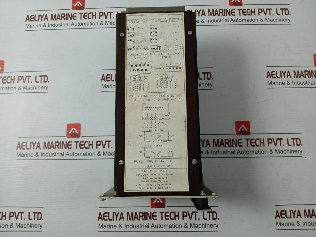 Funa Pmd 4X7 Cn Room Lighting Control Panel Assembly Del 404, P145, P143, P141 - Image 13