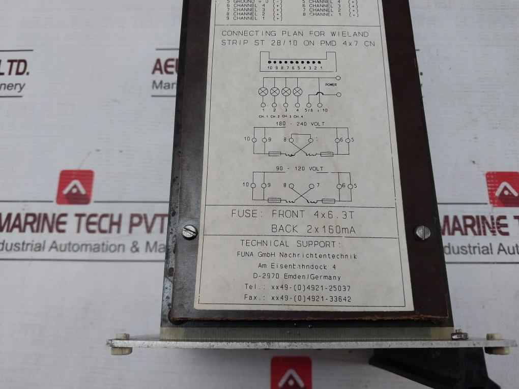 Funa Pmd 4X7 Cn Room Lighting Control Panel Module 180-240V/90-120V - Image 4