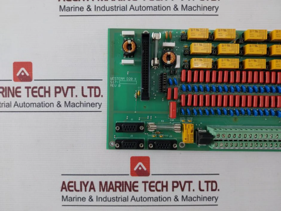Ge Energy Westerm D20 K Pcb For Control Output Module Rev.0 Tw-4 - Image 9