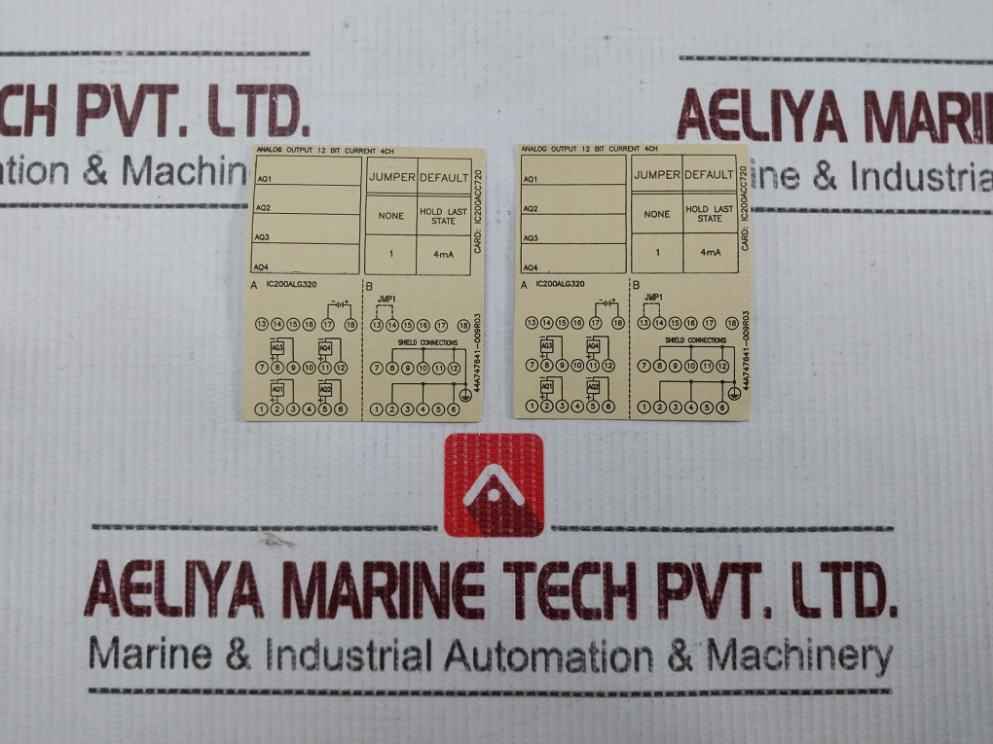 Ge Fanuc Ic200alg320b Analog Output Module 12bit 60c E157515 4ch - Image 6