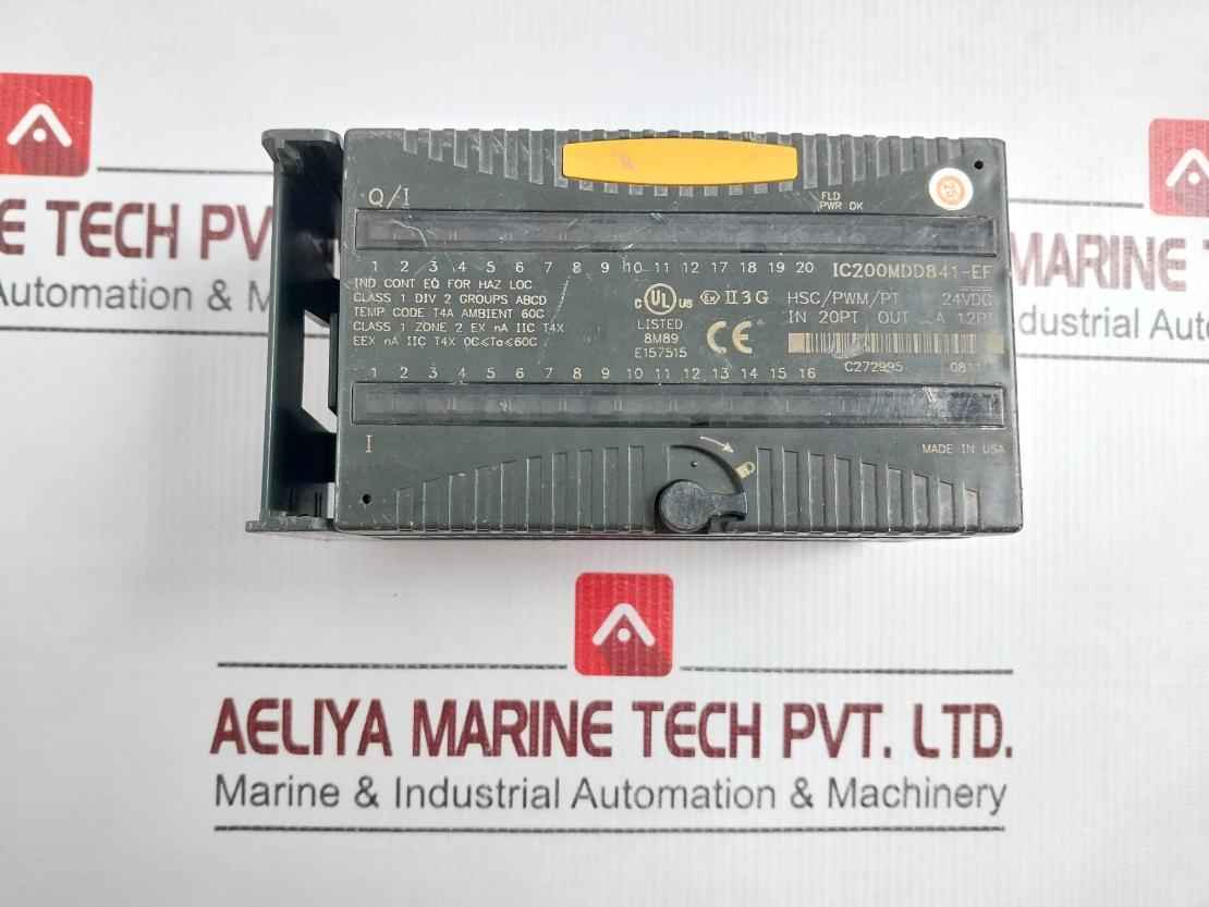 Ge Fanuc Ic200Mdd841-ef High-speed Counter Module 24Vdc 0.5 Amp - Image 2