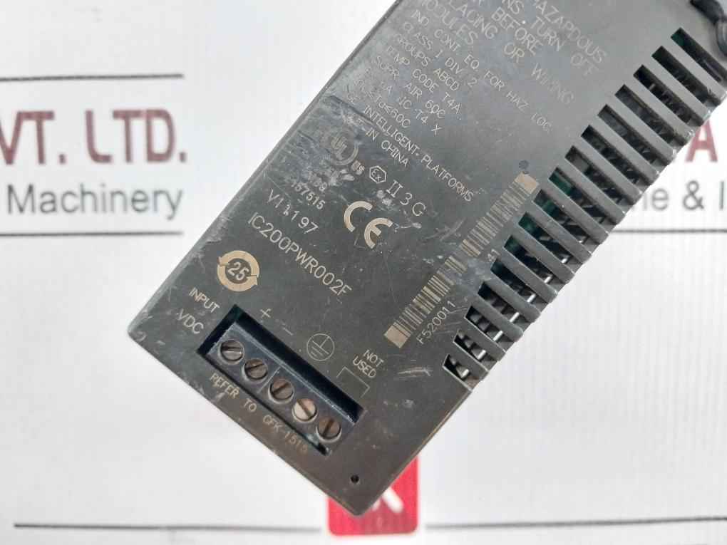 Ge Fanuc Ic200Pwr002F Versamax Power Supply Module 24Vdc 11W 3.3 Vdc - Image 8