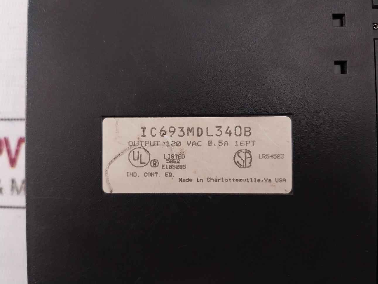 Ge Fanuc Ic693Mdl340B Output Module 120Vac 0.5A 16Pt - Image 10