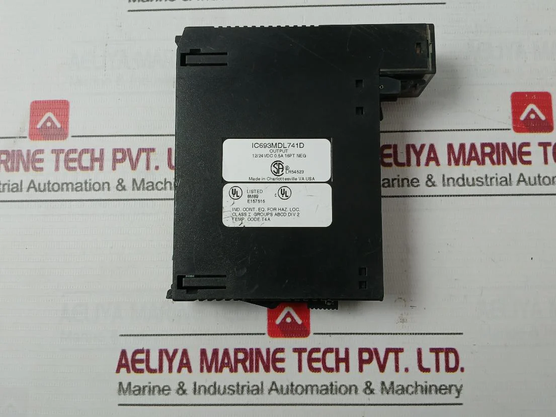Ge Fanuc Ic693Mdl741D Output Module 12/24Vdc 0.5A - Image 4