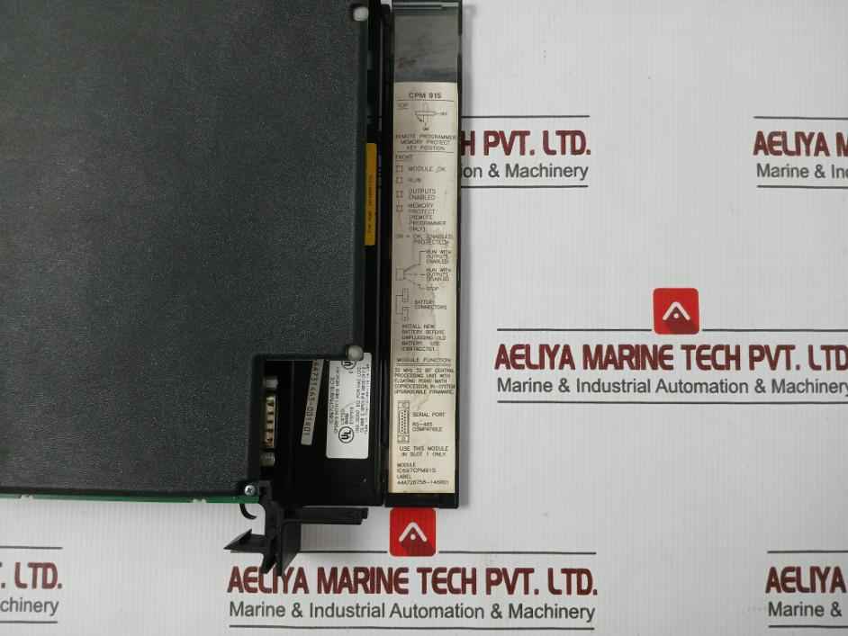 Ge Fanuc Ic697Cpm915 Plc Central Processor Unit Cpm915 With 1 Meg Memory 94V-0 - Image 7