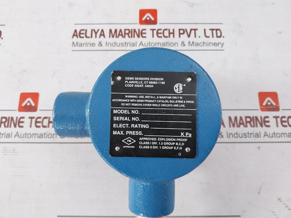 Gems Sensors Ls-30290 Wyep Explosion-proof Side-mounted Level Switch 56270 Rev B - Image 8