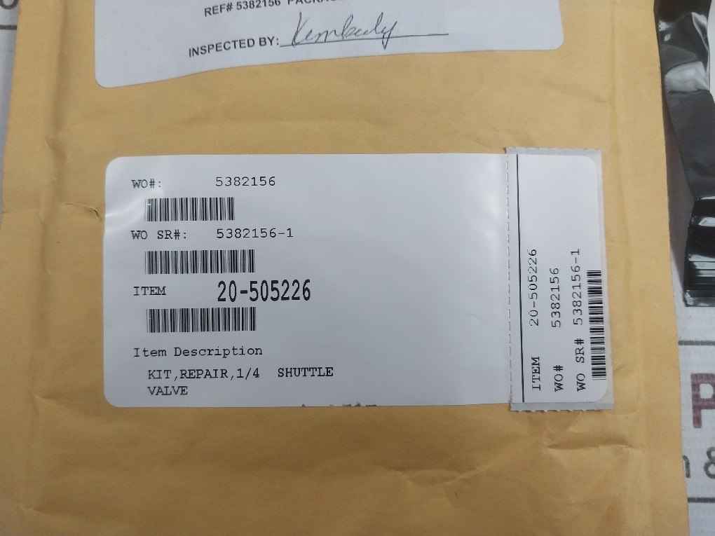 General Electric 20-505226 Repair Kit For Shuttle Valve 1/4" Rev.A1 70 Duro - Image 10