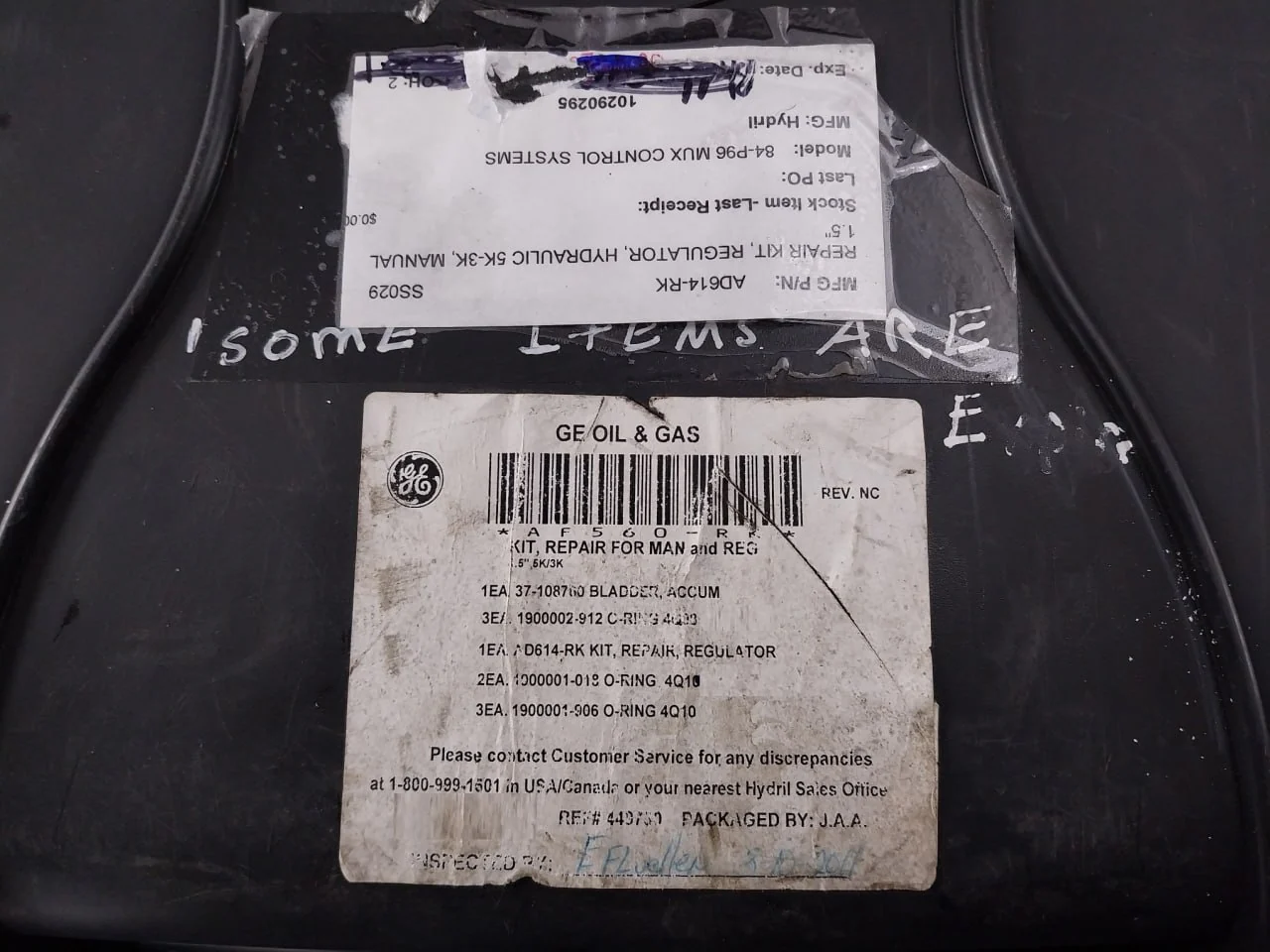 General Electric Af560-rk Repair Kit For 1.5″ 3K/5K Manual & Regulator Valve - Image 7
