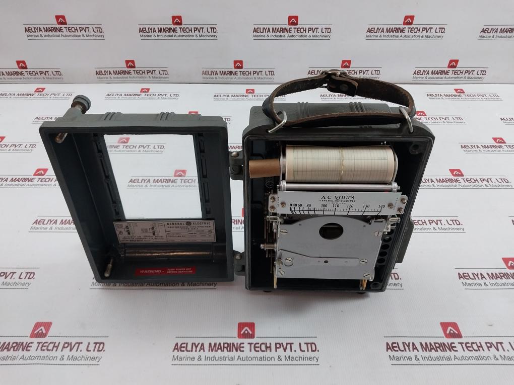 General Electric Cf1Vbk2-31N Recording Voltmeter 8Cf1Vbk2 0–140 / 280 Vac - Image 8
