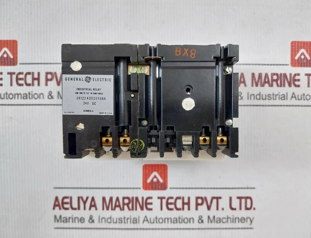 General Electric Cr122Ad02848Aa Pneumatic Time Delay Relay 24V Dc - Image 10