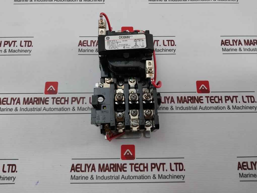 General Electric Cr306B004 Magnetic Starter 460-480V 60Hz - Image 2