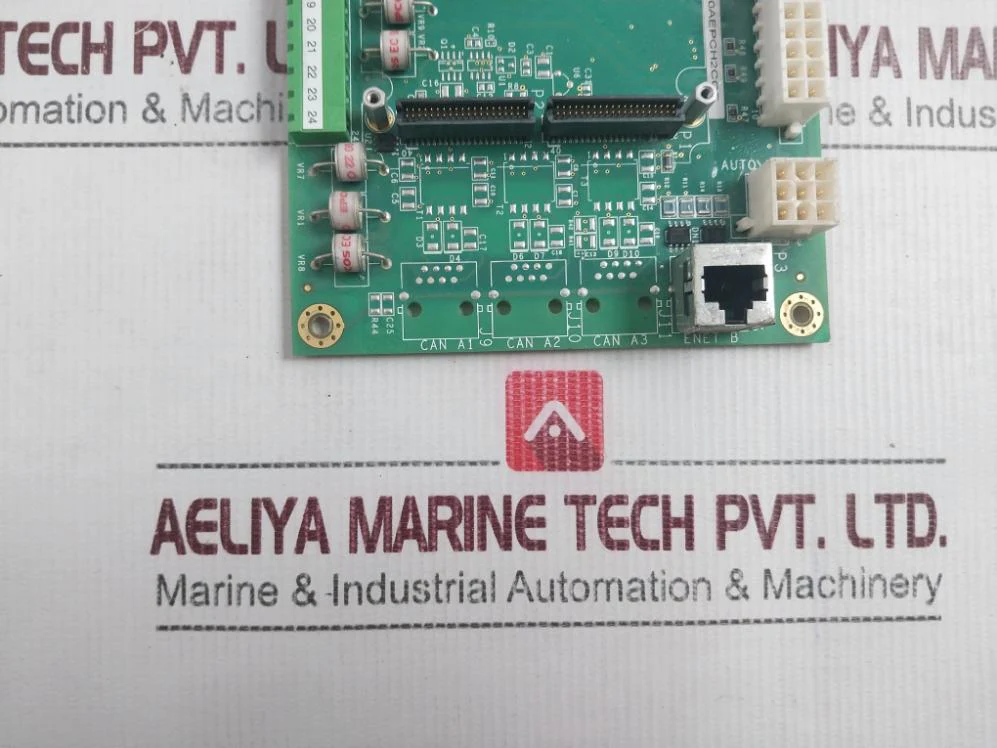 General Electric Is200Aepch2Cge Pcb Control Board Type S6 Rev: C 24Vdc - Image 3