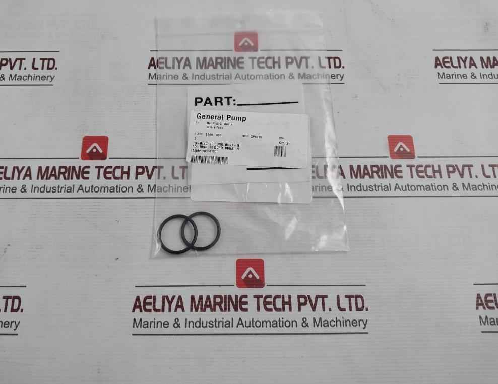 General Pump 90389100 O-ring Kit Spare For Hptu Bop Triplex Pump 70 Duro - Image 4