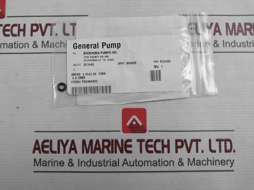 General Pump 90389100 O-ring Kit Spare For Hptu Bop Triplex Pump 70 Duro - Image 9