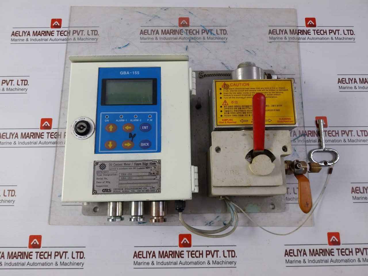 Georim Gba-155 Oil Content Meter/15Ppm Bilge Alarm Bg-10Cp Rev: V3C 94V-0 - Image 2