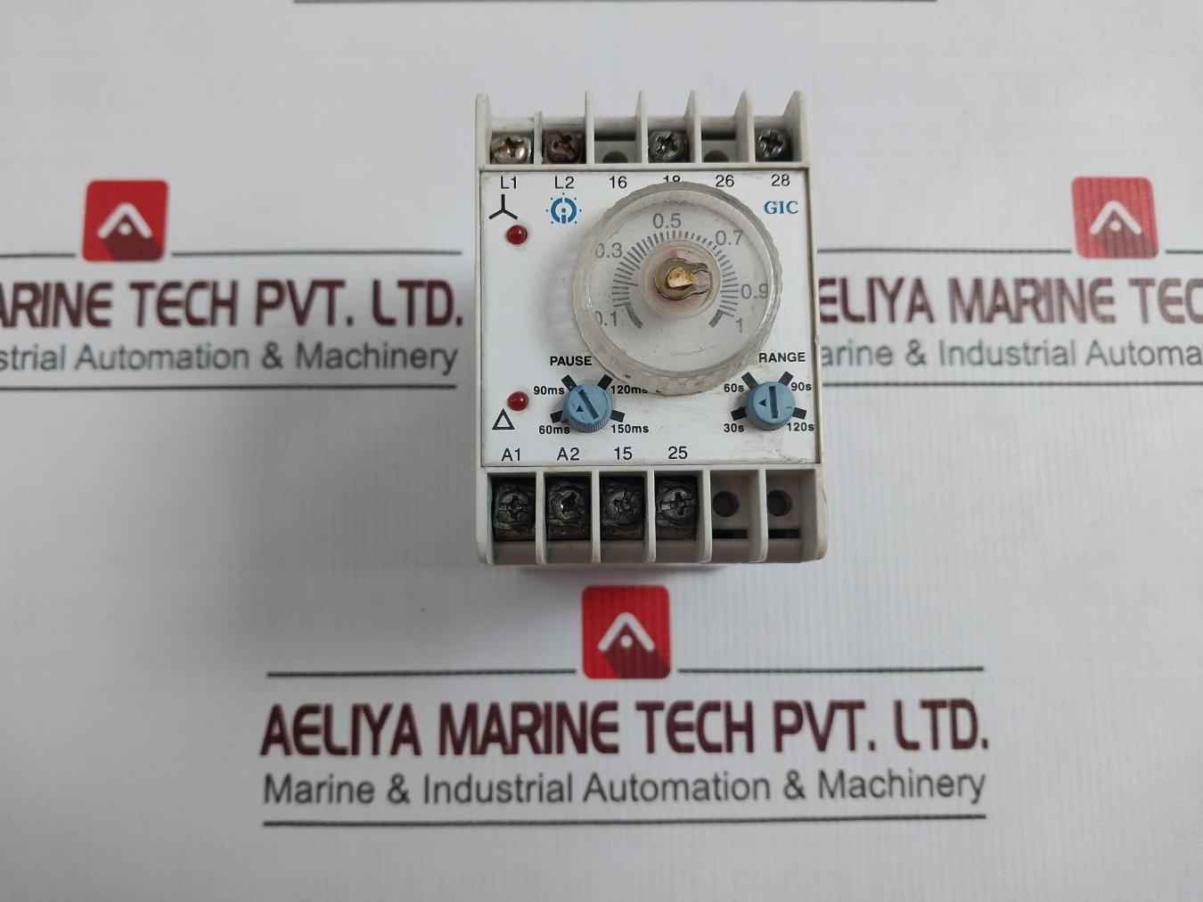 Gic 74sdt0 Micon Electronic Timer 240/415 Vac 50/60hz 5a 30/60/90/120 Sec - Image 2