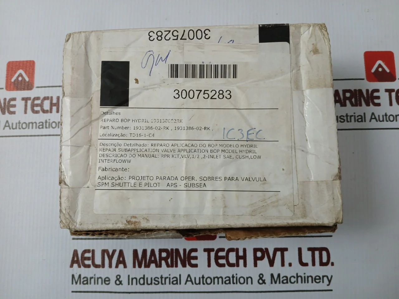Gilmore Valve 1931386-02-rk Bop Hydril Spm Shuttle Valve Repair Kit 3/4" 18100-1 - Image 12