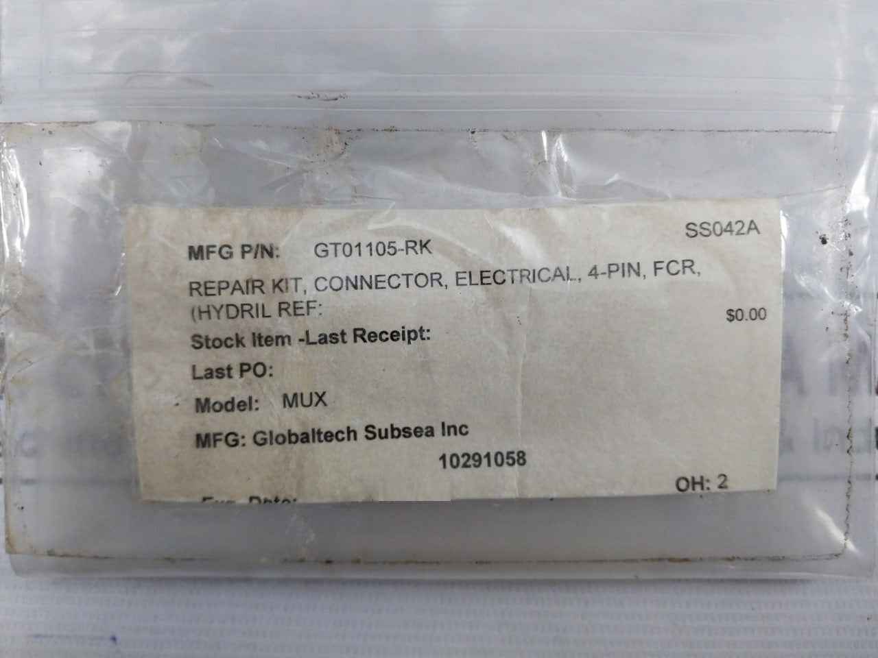 Globaltech Subsea Gt01105-rk Electrical Connector Repair Kit 4-pin, Fcr, Mux - Image 8