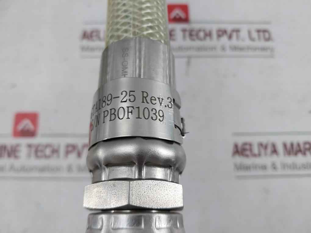 Globaltech Subsea Gta189-25 Cable Assembly 6P-6P, 25Ft 316 Ss, 8-meter Rev: 3 - Image 17