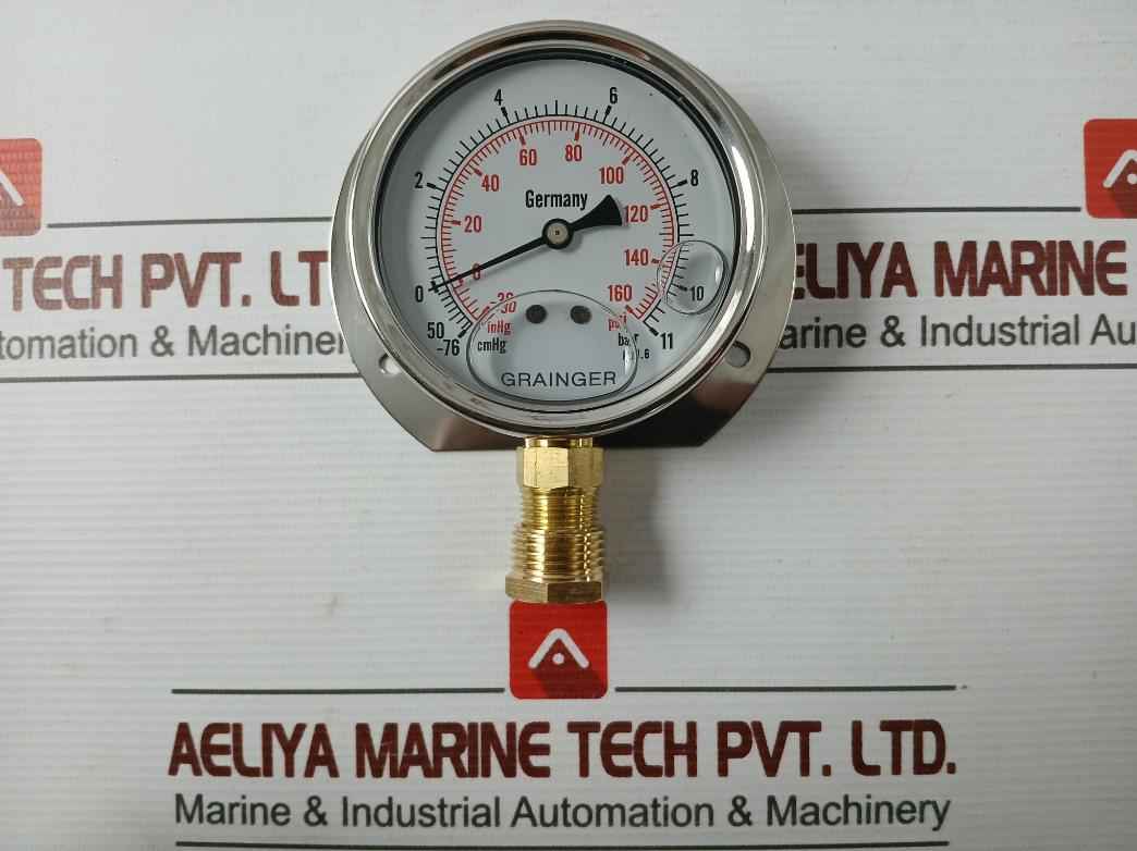 Grainger Pressure Gauge -30 Inhg-0-160 Psi - Image 3