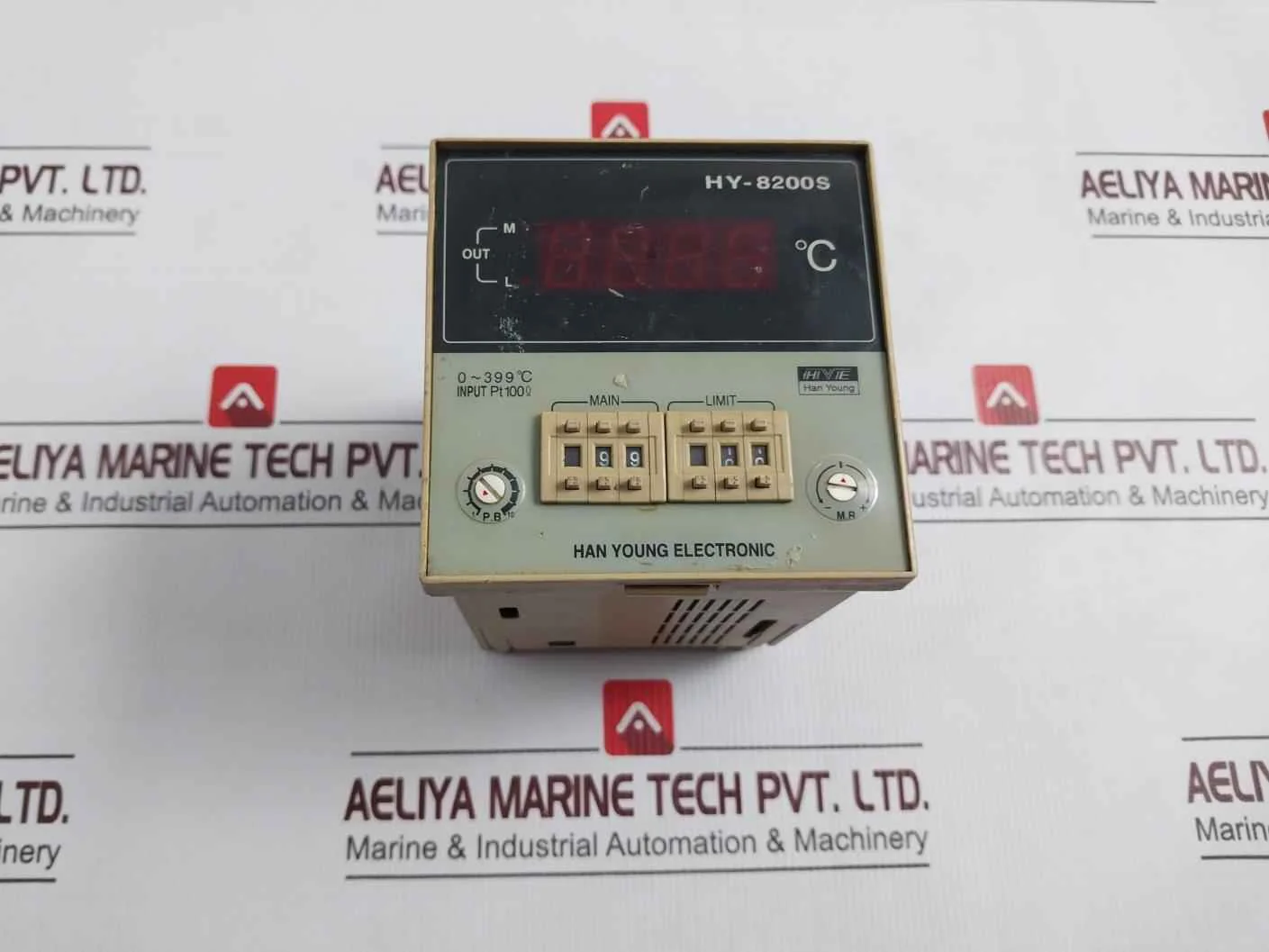 Han Young Electronics Hy-8200s-ppmor08 Temperature Controller (Not Working) - Image 2