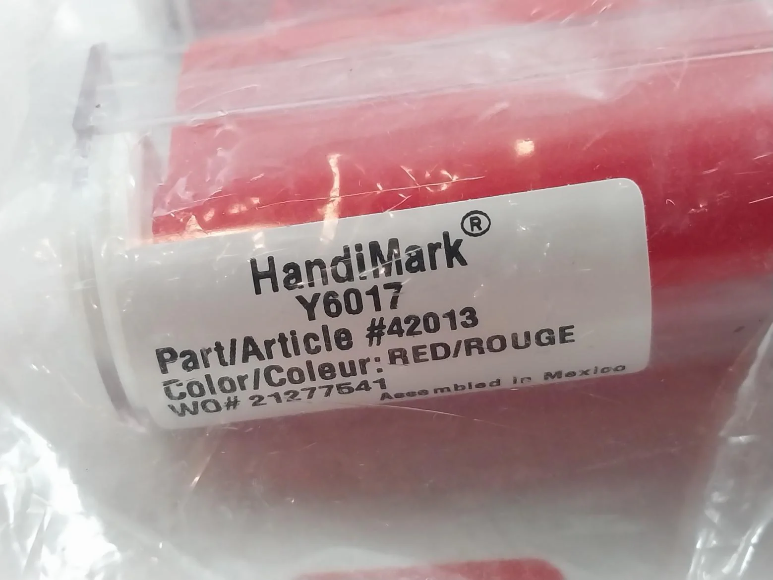 Handimark 42013 Printer Ribbon Red - Image 4