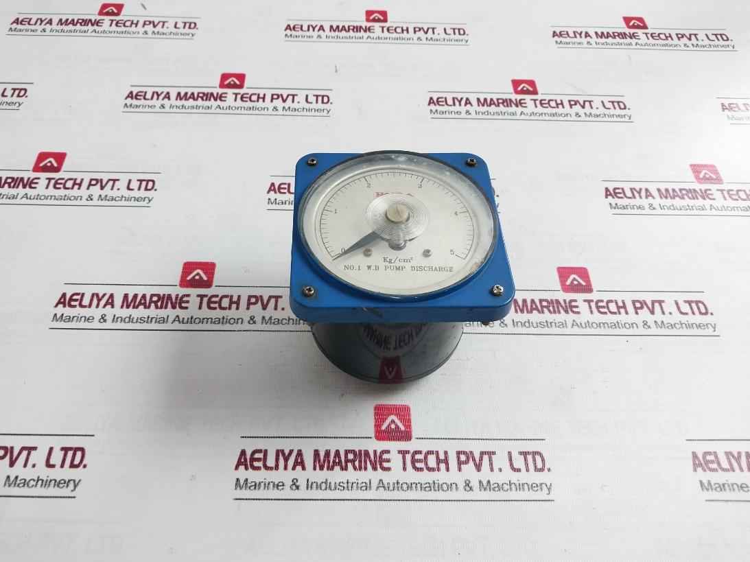 Hanla 0-5 Kg/Cm2 Analog Panel Pressure Indicator Meter Max. 500V - Image 2