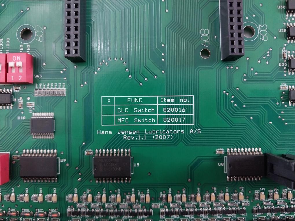Hans Jensen Lubricators 820016 Printed Circuit Board - Image 6