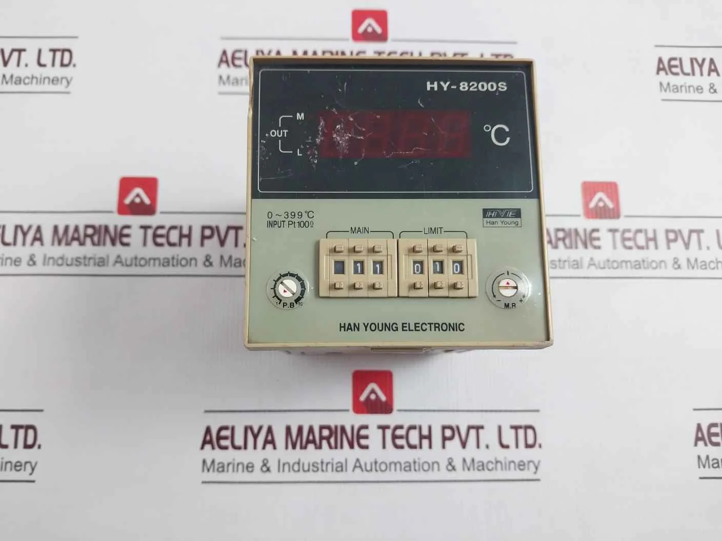 Hanyoung Hy-8200s -ppmor08 Temperature Controller Ac 200/220v - Image 2