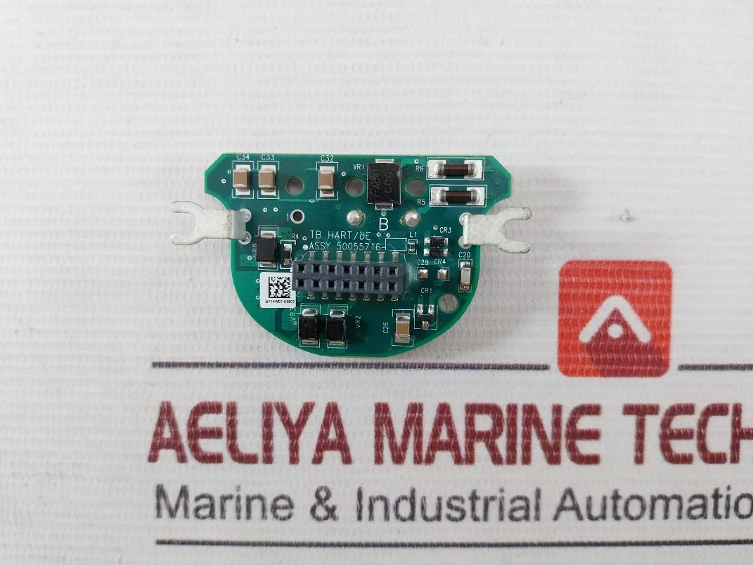 Hart Registered 50055715-001 Temperature Transmitter Pcb Card Rev D - Image 3