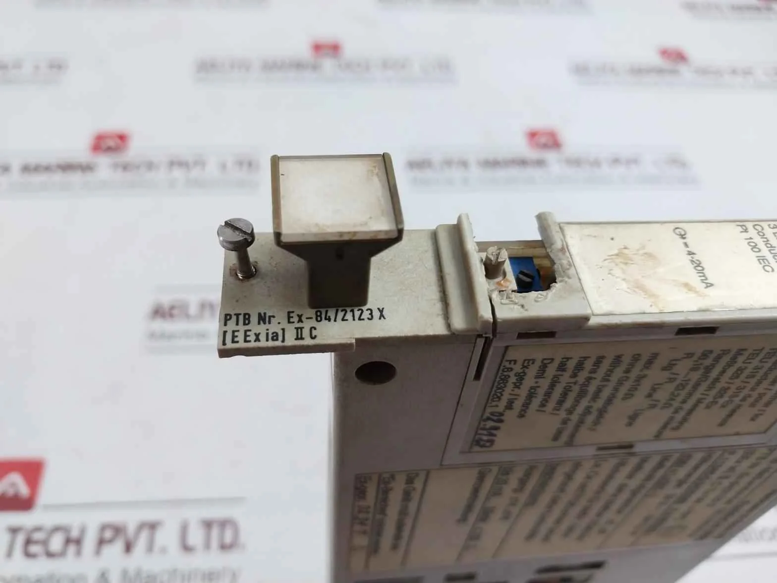 Hartmann & Braun Teu325-ex Temperature Transmitter Rack 24V 4-20Ma - Image 12