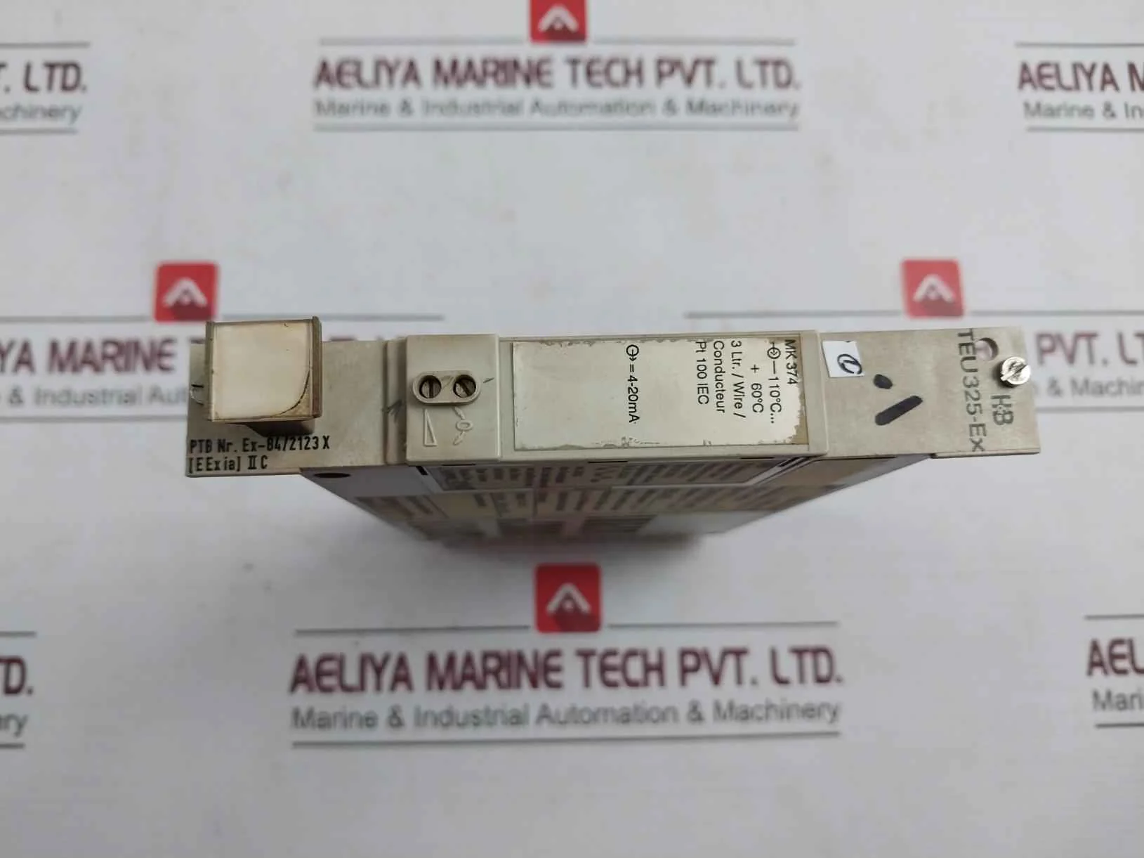 Hartmann & Braun Teu325-ex Temperature Transmitter Rack 24V 4-20Ma - Image 8