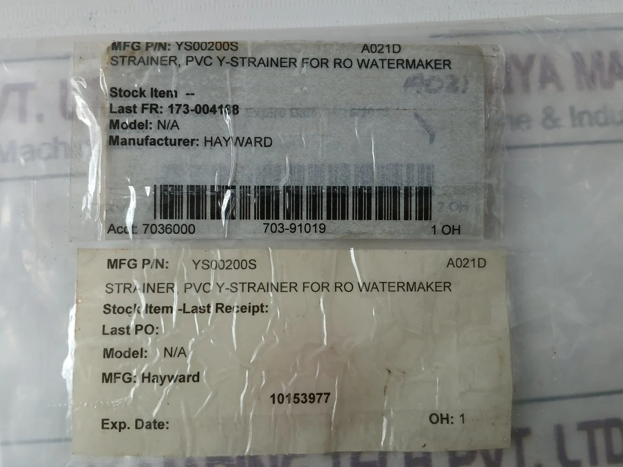 Hayward Ys00200S 2" Clear Pvc Y Strainer Clembar11 - Image 12