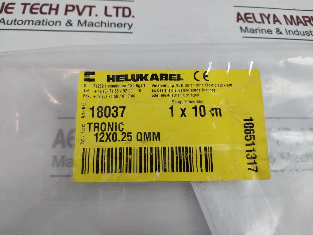 Helukabel 18037 Standard Grey Wire 500V 10M - Image 7