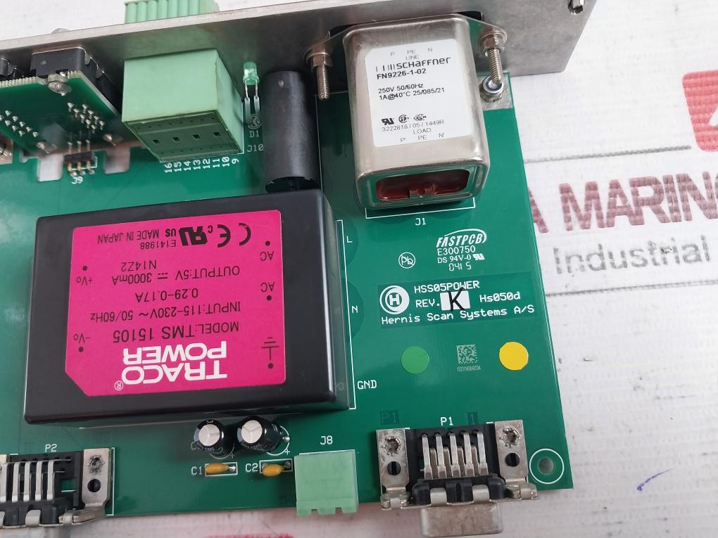 Hernis Scan Systems Hss05 Cctv Control Rack Module 90-264V Ac 10W 50/60Hz Rev: K - Image 5