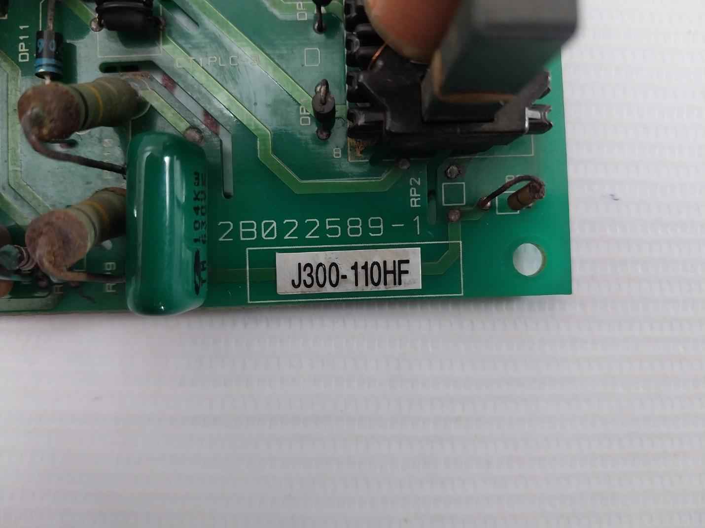 Hitachi 2B022589-1 Printed Circuit Board J300-110Hf - Image 4
